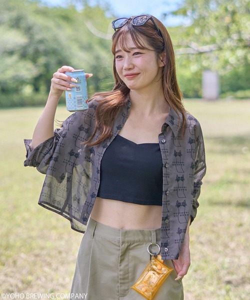 emae × Неделя воды Neko футболка 'Shear'
