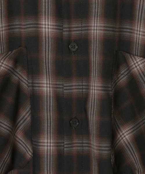 LEPSIM(レプシィム)の「アソートチェックシャツチュニック 1054544(シャツ/ブラウス・レディース・ブルー/ブラウン/ブラック/ホワイト×ブラック・FREE)」の21枚目の写真