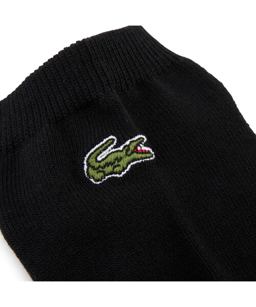 LACOSTE（ラコステ）の「足底パイル ロゴ スニーカー丈ソックス（ソックス/靴下・メンズ・ホワイト/グレー/ブラック/ネイビー・27.0cm）」の7枚目の写真