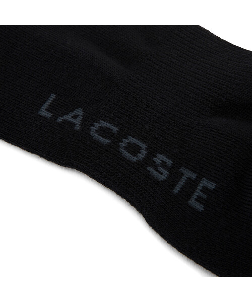 LACOSTE（ラコステ）の「足底パイル ロゴ スニーカー丈ソックス（ソックス/靴下・メンズ・ホワイト/グレー/ブラック/ネイビー・27.0cm）」の8枚目の写真