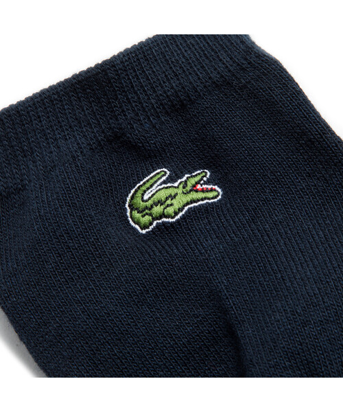 LACOSTE（ラコステ）の「足底パイル ロゴ スニーカー丈ソックス（ソックス/靴下・メンズ・ホワイト/グレー/ブラック/ネイビー・27.0cm）」の11枚目の写真