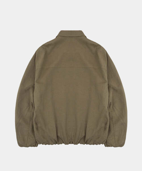 LETTERCOMO(レテルコモ)の「テンセルフロウプルオーバージャケットカーキ(その他アウター・レディース・カーキ・LARGE/MEDIUM/X-LARGE)」の6枚目の写真