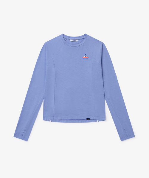 HOLUBAR(ホルバー)の「Nast Polartec LS W Pale Blue(Tシャツ/カットソー・レディース・その他・X-SMALL/SMALL)」の1枚目の写真