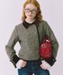 idem（イデム）の「herringbone tweed velours cuffs jacket / ベロア袖ツイードジャケット（その他アウター・FREE）」