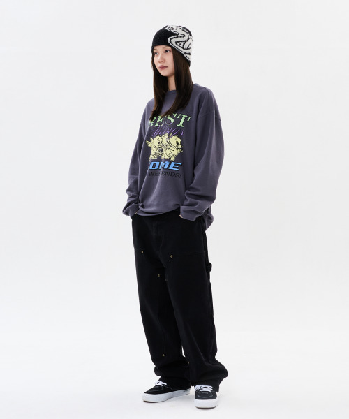 WKNDRS（ウィーキャンドース）の「DUCK LS Tシャツ (チャコール)（Tシャツ/カットソー・レディース・その他・SMALL/MEDIUM/LARGE/X-LARGE）」の8枚目の写真