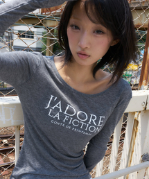 L8 JADORE SLIM T-SHIRT(GRAY)