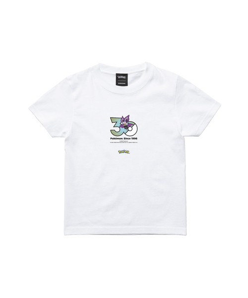 ZOZOSPOT(ゾゾスポット)の「Pokemon 30th Anniversary 1025 T-shirt 「オンバット」(Tシャツ/カットソー・レディース・ホワイト・SMALL/MEDIUM/LARGE/X-LARGE/XX-LARGE/XXX-LARGE/100cm/110cm/120cm/130cm/140cm/150cm/160cm)」の2枚目の写真