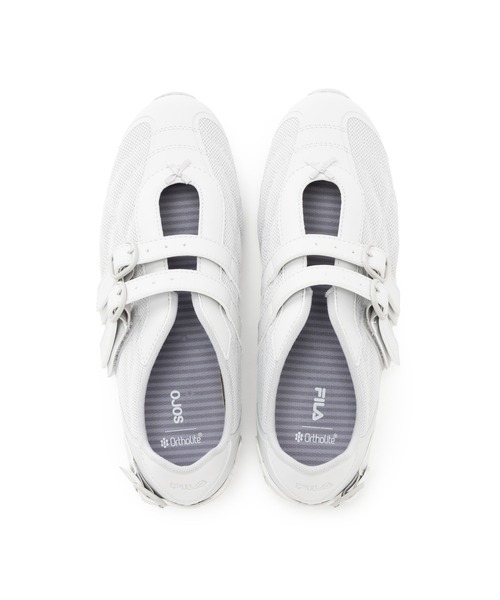 FILA（フィラ）の「FILA X OJOS RITMO SLEEK VC / フィラオホスリトモスリークブイシー（スニーカー・レディース・グレー・26.0cm/23.0cm/24.0cm/25.0cm）」の2枚目の写真