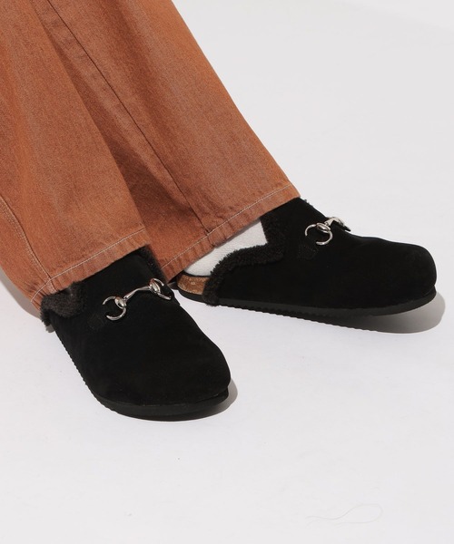 niko and...(ニコアンド)の「ボア切り替えビットサボ(スリッポン・メンズ・ブラウン/ベージュ/ブラック・MEDIUM/LARGE)」の14枚目の写真