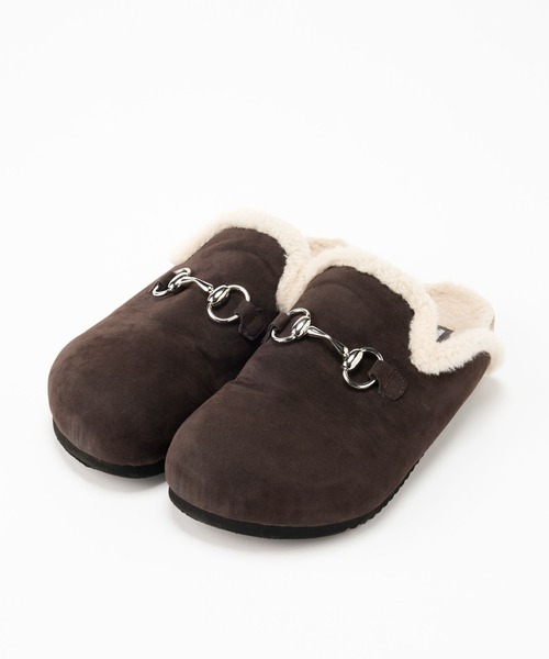 niko and...(ニコアンド)の「ボア切り替えビットサボ(スリッポン・メンズ・ブラウン/ベージュ/ブラック・MEDIUM/LARGE)」の16枚目の写真