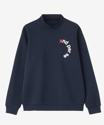 and per se（アンパスィ）の「ショットスムーザースウェットハイネックプルオーバー（メンズ）（スウェット）」