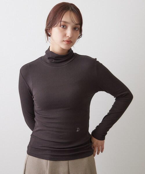 DRESSTERIOR(ドレステリア)の「ホカウル タートルネック(Tシャツ/カットソー・レディース・オフホワイト/ダークグレー/ブラック・36/38)」の11枚目の写真