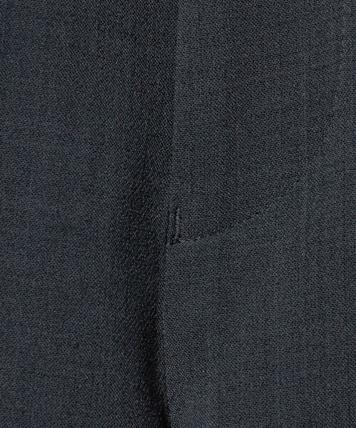 green label relaxing(グリーンレーベルリラクシング)の「ダブルクロス ワイド ストレート パンツ W5 -2WAYストレッチ-(スラックス・メンズ・ダークグレー/ブラック・XL/L/M/S)」の11枚目の写真