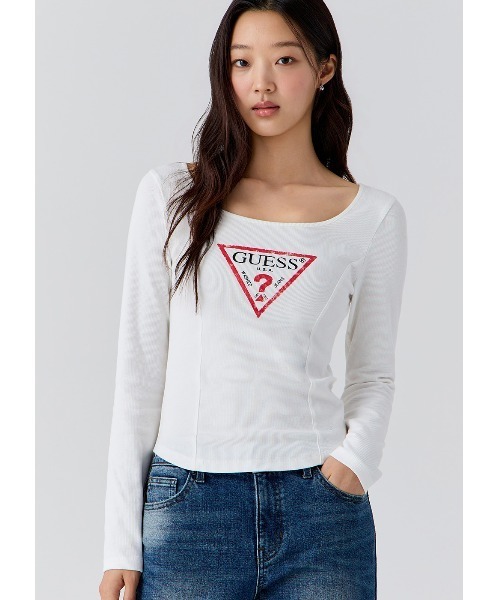 WOMENS LS Tee | GUESS(ゲス) JAPAN 公式オンラインストア | GUESS