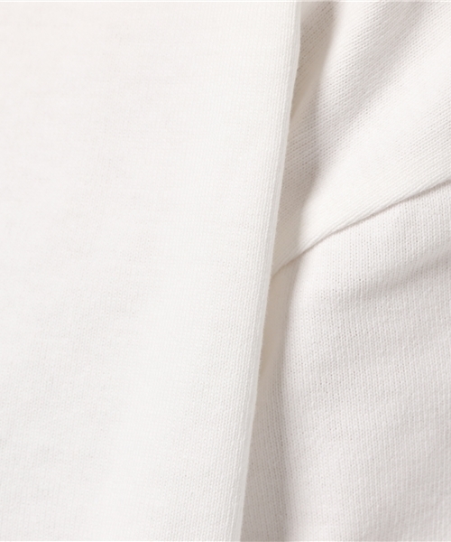 MOUSSY（マウジー）の「BACK LACE UP TEE J（Tシャツ/カットソー・レディース・ブラック/オフホワイト/ダークグリーン・FREE）」の5枚目の写真