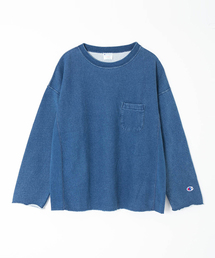 Champion | Champion / チャンピオン × AMERICAN RAG CIE 別注 リバースウィーブ インディゴスウェットシャツ(Tシャツ/カットソー)