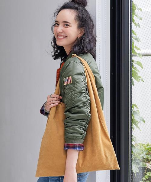 green label relaxing（グリーンレーベルリラクシング）の「[WEB限定]Legato Largo CB トートバッグ（トートバッグ・レディース・ライトグレー/ダークブラウン/ベージュ/グレー・FREE）」の4枚目の写真