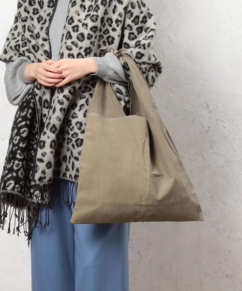 green label relaxing（グリーンレーベルリラクシング）の「[WEB限定]Legato Largo CB トートバッグ（トートバッグ・レディース・ライトグレー/ダークブラウン/ベージュ/グレー・FREE）」の15枚目の写真