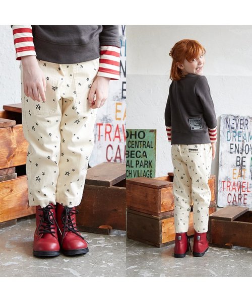 BREEZE（ブリーズ）の「ネット限定テーパードパンツ（その他パンツ・キッズ・キナリ/グレー/ブラウン・100/120/95/110/80/90/130/140）」の12枚目の写真