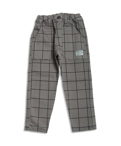 BREEZE（ブリーズ）の「ネット限定テーパードパンツ（その他パンツ・キッズ・キナリ/グレー/ブラウン・100/120/95/110/80/90/130/140）」の8枚目の写真