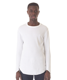 DAILY STANDARD by SANDINISTA（デイリースタンダードバイサンディニスタ）の「Thermal Inner L-S Tee - Made by J.E. Morgan / サーマルインナーロングスリーブ（Tシャツ/カットソー・メンズ）」