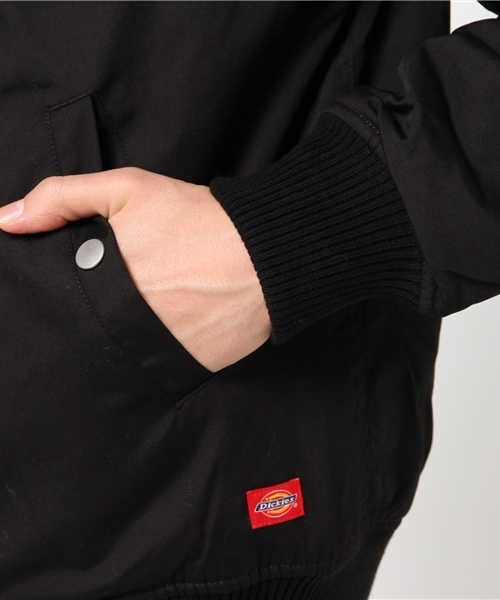 Dickies（ディッキーズ）の「TCウェザーMA-1ジャケット（MA-1・メンズ・ブラック/グリーン・MEDIUM/LARGE）」の7枚目の写真