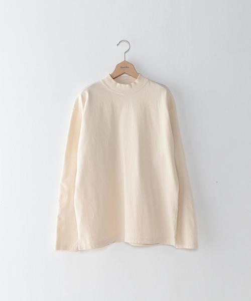 Steven Alan（スティーブンアラン）の「＜Steven Alan＞ TRKY LOOSE MOCK LSL/ｶｯﾄｿｰ ◆（Tシャツ/カットソー・メンズ・ダークグレー/ナチュラル/ネイビー・MEDIUM/LARGE/X-LARGE/SMALL）」の2枚目の写真