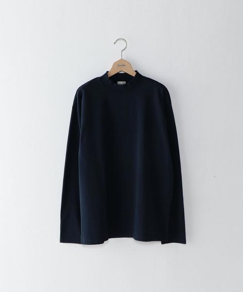 Steven Alan（スティーブンアラン）の「＜Steven Alan＞ TRKY LOOSE MOCK LSL/ｶｯﾄｿｰ ◆（Tシャツ/カットソー・メンズ・ダークグレー/ナチュラル/ネイビー・MEDIUM/LARGE/X-LARGE/SMALL）」の3枚目の写真