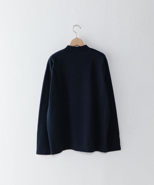 Steven Alan（スティーブンアラン）の「＜Steven Alan＞ TRKY LOOSE MOCK LSL/ｶｯﾄｿｰ ◆（Tシャツ/カットソー・メンズ・ダークグレー/ナチュラル/ネイビー・MEDIUM/LARGE/X-LARGE/SMALL）」の13枚目の写真