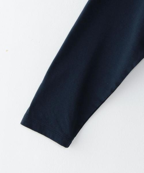 Steven Alan（スティーブンアラン）の「＜Steven Alan＞ TRKY LOOSE MOCK LSL/ｶｯﾄｿｰ ◆（Tシャツ/カットソー・メンズ・ダークグレー/ナチュラル/ネイビー・MEDIUM/LARGE/X-LARGE/SMALL）」の4枚目の写真