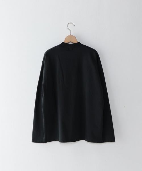 Steven Alan（スティーブンアラン）の「＜Steven Alan＞ TRKY LOOSE MOCK LSL/ｶｯﾄｿｰ ◆（Tシャツ/カットソー・メンズ・ダークグレー/ナチュラル/ネイビー・MEDIUM/LARGE/X-LARGE/SMALL）」の15枚目の写真