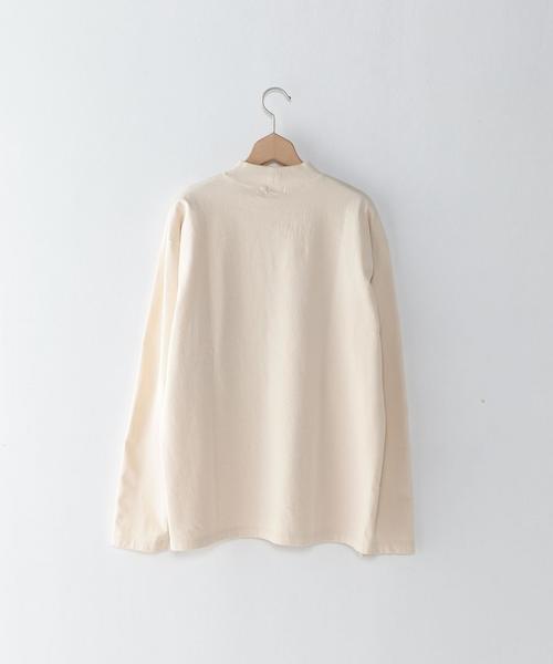 Steven Alan（スティーブンアラン）の「＜Steven Alan＞ TRKY LOOSE MOCK LSL/ｶｯﾄｿｰ ◆（Tシャツ/カットソー・メンズ・ダークグレー/ナチュラル/ネイビー・MEDIUM/LARGE/X-LARGE/SMALL）」の17枚目の写真