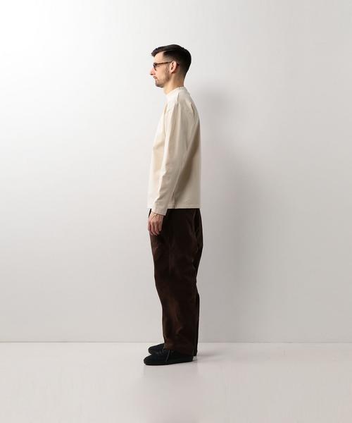 Steven Alan（スティーブンアラン）の「＜Steven Alan＞ TRKY LOOSE MOCK LSL/ｶｯﾄｿｰ ◆（Tシャツ/カットソー・メンズ・ダークグレー/ナチュラル/ネイビー・MEDIUM/LARGE/X-LARGE/SMALL）」の11枚目の写真