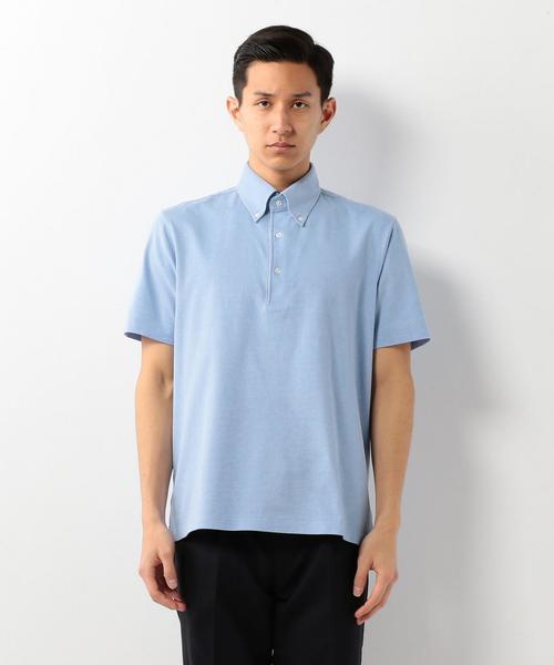 UNITED ARROWS（ユナイテッドアローズ）の「USET カノコ BD ポロシャツ † ◆（ポロシャツ・メンズ・ネイビー/イエロー/ライトブルー/ホワイト・MEDIUM/XX-LARGE/SMALL/X-LARGE/LARGE/X-SMALL）」の21枚目の写真