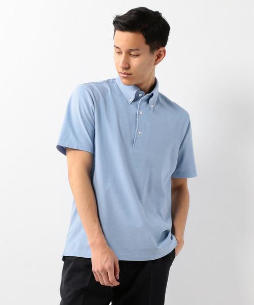 UNITED ARROWS（ユナイテッドアローズ）の「USET カノコ BD ポロシャツ † ◆（ポロシャツ・メンズ・ネイビー/イエロー/ライトブルー/ホワイト・MEDIUM/XX-LARGE/SMALL/X-LARGE/LARGE/X-SMALL）」の15枚目の写真