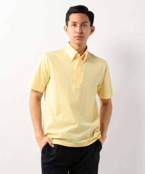 UNITED ARROWS（ユナイテッドアローズ）の「USET カノコ BD ポロシャツ † ◆（ポロシャツ・メンズ・ネイビー/イエロー/ライトブルー/ホワイト・MEDIUM/XX-LARGE/SMALL/X-LARGE/LARGE/X-SMALL）」の10枚目の写真