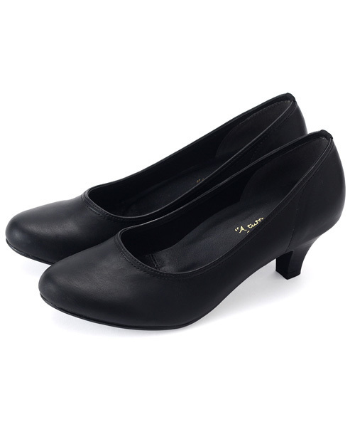 coca（ANDEX shoes product）（コカ）の「coca PORTA / コカポルタ  ラウンドトゥ プレーンパンプス 117711（パンプス・レディース・ブラック/ライトベージュ/ブラック系その他・24.0cm/24.5cm/23.0cm/23.5cm/22.5cm）」の2枚目の写真