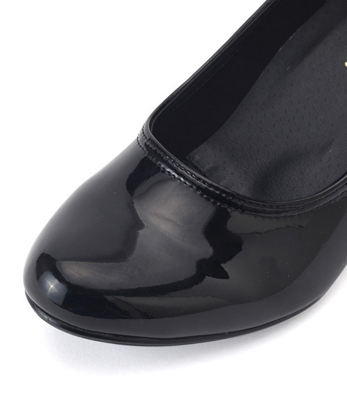 coca（ANDEX shoes product）（コカ）の「coca PORTA / コカポルタ  ラウンドトゥ プレーンパンプス 117711（パンプス・レディース・ブラック/ライトベージュ/ブラック系その他・24.0cm/24.5cm/23.0cm/23.5cm/22.5cm）」の6枚目の写真