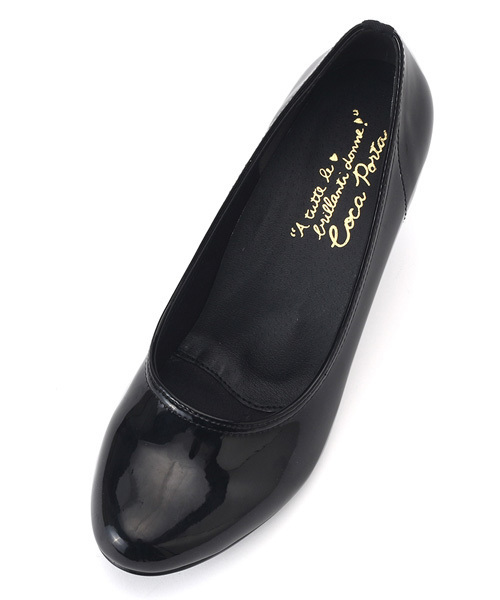 coca（ANDEX shoes product）（コカ）の「coca PORTA / コカポルタ  ラウンドトゥ プレーンパンプス 117711（パンプス・レディース・ブラック/ライトベージュ/ブラック系その他・24.0cm/24.5cm/23.0cm/23.5cm/22.5cm）」の7枚目の写真