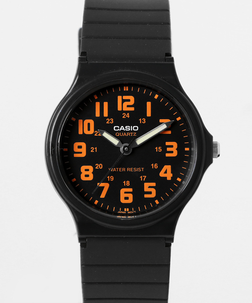 CASIO(カシオ)の「CASIO カシオ/ クォーツ ラバーベルト アナログ ラウンドフェイス腕時計 日常生活防水 //// MQラウンドシリーズ(アナログ腕時計・レディース・ブラック系その他/ブラック×ホワイト/ブラック×ブルー・FREE)」の10枚目の写真