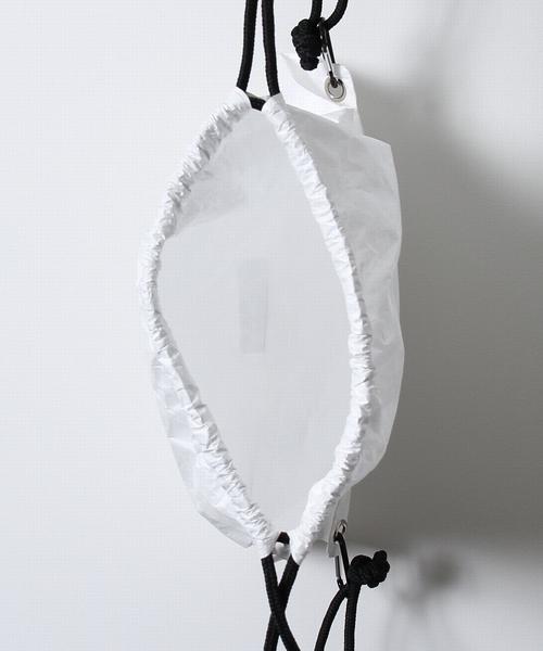 WILD THINGS(ワイルドシングス)の「WILD THINGS(ワイルドシングス)別注タイベックナップザック(バックパック/リュック・メンズ・パープル/ホワイト/ブラック・FREE)」の6枚目の写真