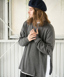 SAY! | mn1530-SLIT KNIT ニット(ニット/セーター)