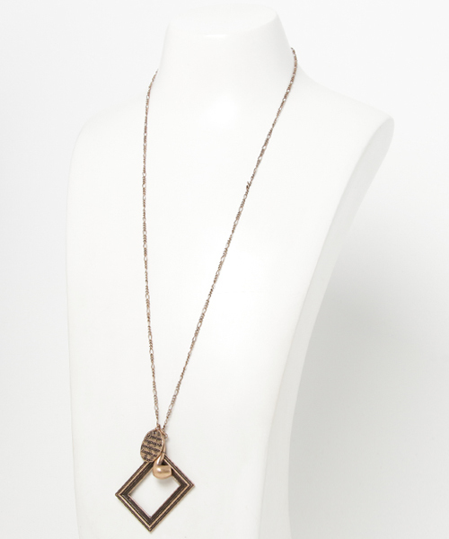 Samansa Mos2（サマンサ モスモス）の「おじいちゃんの寄りみち ネックレス（ネックレス・レディース・ゴールド/シルバー・ﾌﾘ-）」の5枚目の写真