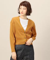 BEAUTY&YOUTH UNITED ARROWS | BY リブショートワイドカーディガン(カーディガン/ボレロ)
