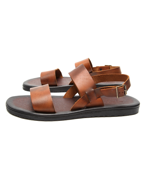 And A（アンドエー）の「バックストラップサンダル（BOEMOS）（サンダル・メンズ・ブラック/ブラウン・26cm/27cm）」の4枚目の写真