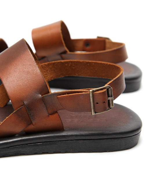 And A（アンドエー）の「バックストラップサンダル（BOEMOS）（サンダル・メンズ・ブラック/ブラウン・26cm/27cm）」の5枚目の写真