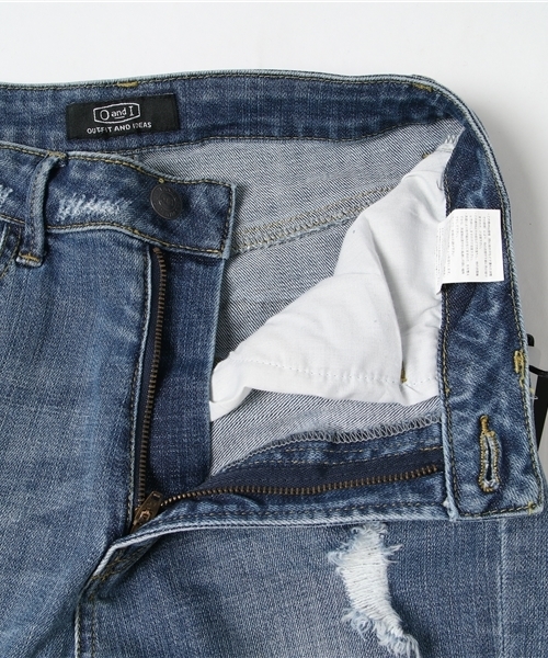 INTERPLANET（インタープラネット）の「【OandI】ハイウエストカットデニム（その他パンツ・レディース・インディゴブルー・SMALL/MEDIUM）」の7枚目の写真