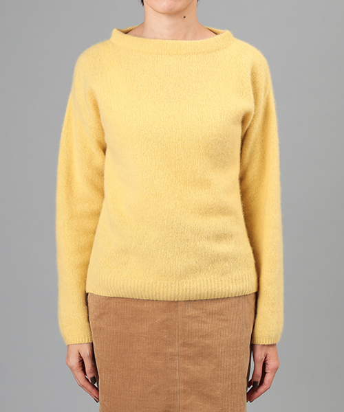 RIVE DROITE（リヴドロワ）の「ラクーンボトルネックプルオーバー（ニット/セーター・レディース・モカ/マスタード/ピンク系その他・FREE）」の4枚目の写真