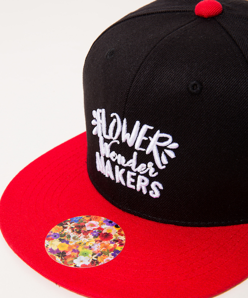 rehacer(レアセル)の「rehacer : Flower Makers B.B Cap / フラワーズ メーカーズ キャップ(キャップ・メンズ・ブラック/ネイビー/ブラック×レッド/ブルー系その他・FREE)」の10枚目の写真
