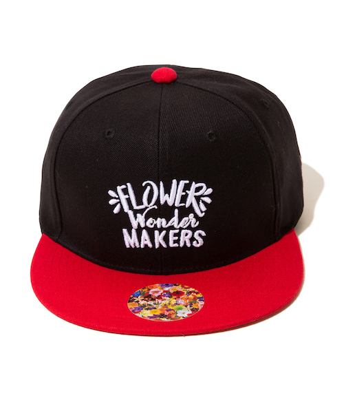 rehacer(レアセル)の「rehacer : Flower Makers B.B Cap / フラワーズ メーカーズ キャップ(キャップ・メンズ・ブラック/ネイビー/ブラック×レッド/ブルー系その他・FREE)」の7枚目の写真
